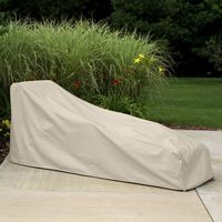 Winter outdoor chaise covers, patio lounge